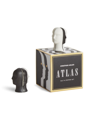 Jonathan Adler Atlas Salt & Pepper Shaker Set