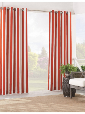 Solstice Stripe Curtain Panel - Waverly Sun N Shade