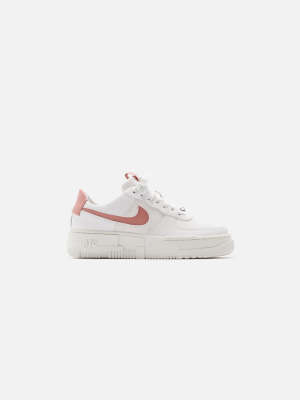 Nike Wmns Air Force 1 Pixel - Summit White / Rust Pink