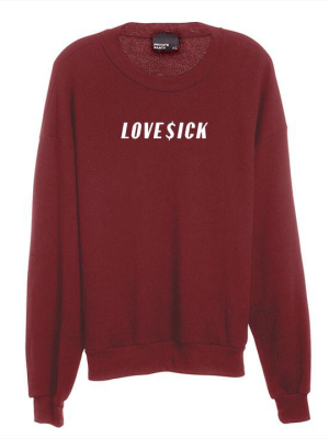 Love$ick [unisex Crewneck Sweatshirt]