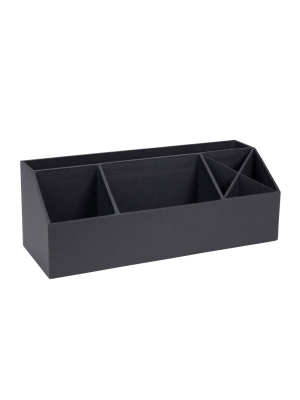 Elisa Desk Organizer Dark Gray - Bigso Box Of Sweden