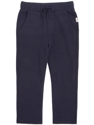 Miles Kids Academy Ottoman Pant- Navy