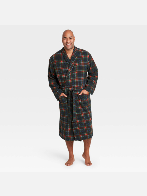 Men's Big & Tall Fleece Robe - Goodfellow & Co™