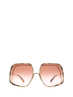 Chloé Eyewear Square Frame Sunglasses