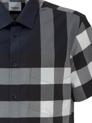 Burberry Checked Short-sleeve Shirt