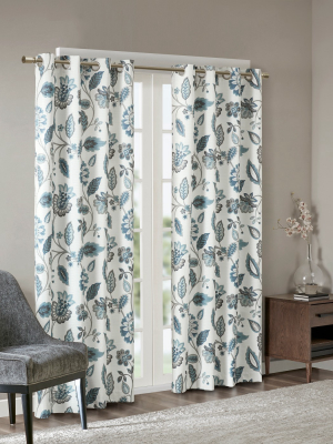 Tindra Jacquard Printed Room Darkening Panel