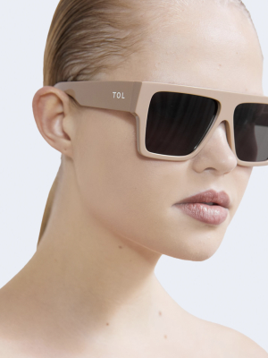 Lazer Sunglasses In Nude