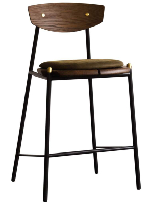 Kink Counter Stool, Jin Leather