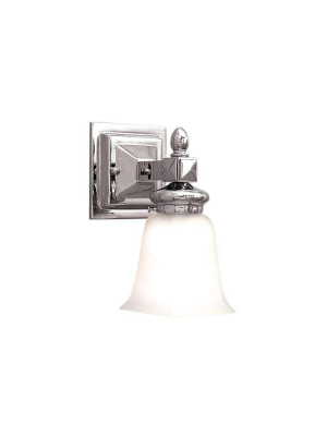 Cumberland 1 Light Bath Bracket Polished Nickel