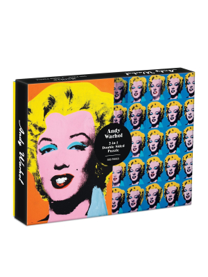 Andy Warhol 2 In 1 Double Side Puzzle