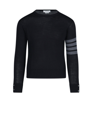 Thom Browne 4-bar Crewneck Jumper