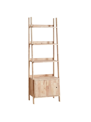 70.75" 3-tier Stepladder Shelves Storage Cabinet - Ore International