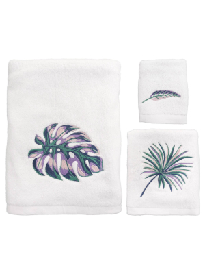 3pc Oversize Palm Bath Towel Sets - Allure Home Creation
