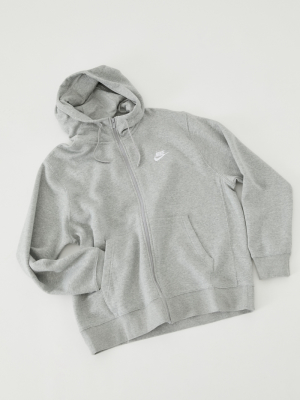 Nike Sportswear Club Zip-front Hoodie Sweatshirt