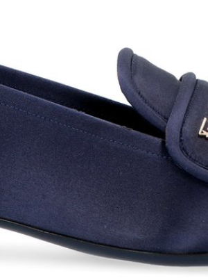 Salvatore Ferragamo Logo Plaque Loafers