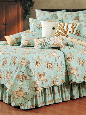 C&f Home Under The Sea Queen Bed Skirt