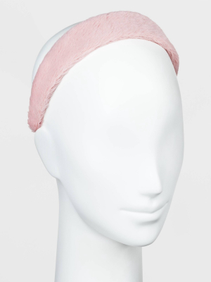 Faux Fur Wide Headband - Wild Fable™