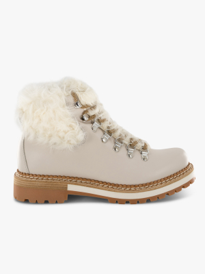 White Clara Boot