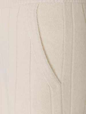 Loro Piana Wide-leg Ribbed Pants