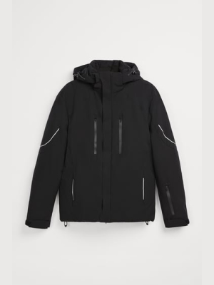 Puffer Jacket With Reflective Details