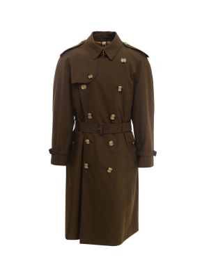 Burberry Double Breasted Trench Coat