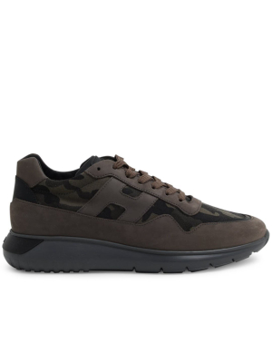 Hogan Panelled Low-top Sneakers