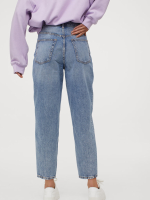 Mom High Ankle Jeans