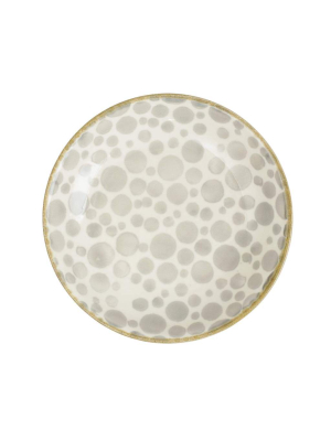 Vietri Viva Earth Bubble Pasta Bowl - Gray & Beige