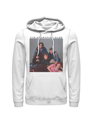 Men's The Breakfast Club Detention Group Pose Pull Over Hoodie