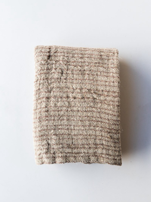 Brown Stripe Linen Tea Towel