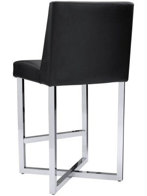 Howard Counter Stool, Black