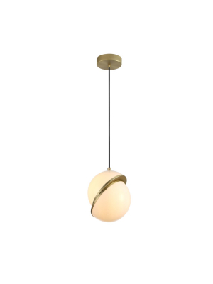 Sliced Globe Pendant Light