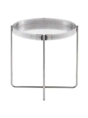 Nuevo Gaultier Side Table - Silver