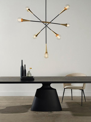 Nuevo Taji Dining Table - Onyx