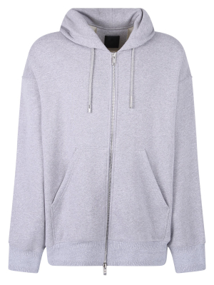 Givenchy Hooded Oversized Zip-up Hoodie