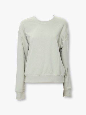 Drop-sleeve Crew Sweatshirt