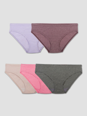 Fruit Of The Loom Women's Beyondsoft Bikini Panties 5pk - Colors May Vary