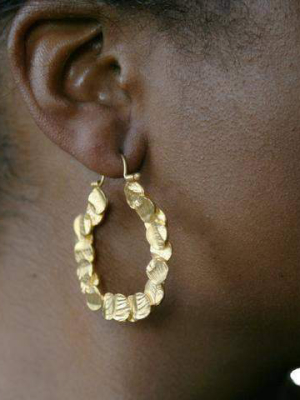 100 Circles Hoop Earrings By Lingua Nigra