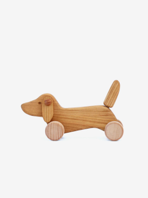 Dachshund Puppy Push Toy