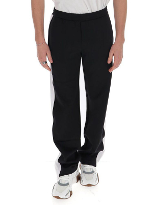 Valentino Vltn Stripe Detailed Track Pants