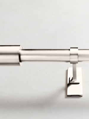 Oversized Adjustable Metal Rod - Polished Nickel