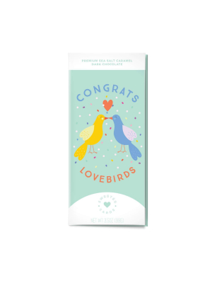 All In One Chocolate Bar And Greeting Card-wedding/engagement