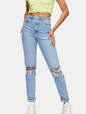 Tall Bleach Mom Tapered Jeans