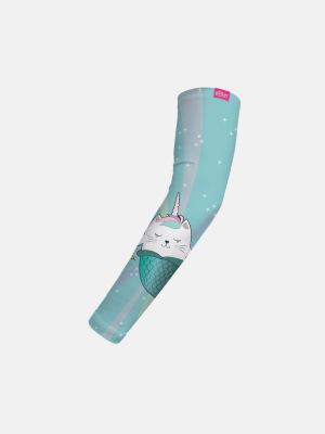 Unicorn Mermaid Kitten Kids Arm Sleeve