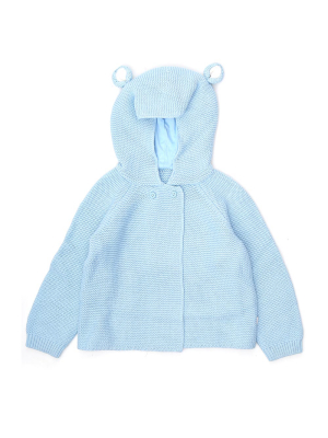 Stella Mccartney Kids Knit Hooded Cardigan