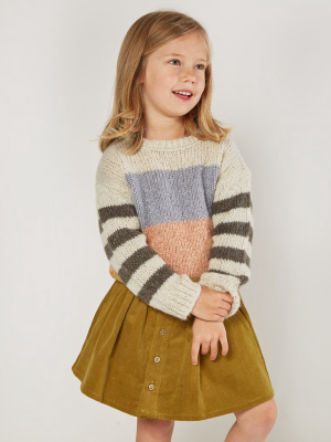 Rylee + Cru Button Front Mini Skirt - Goldenrod