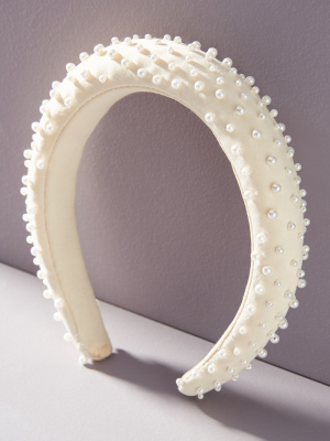 Lele Sadoughi Scattered Pearl Headband