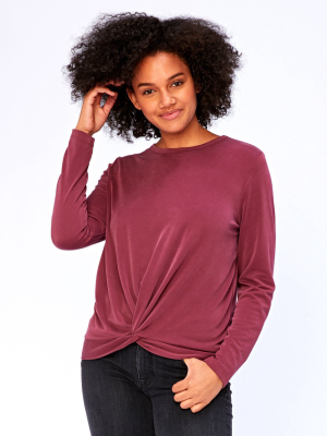 Susie Knot Front Top