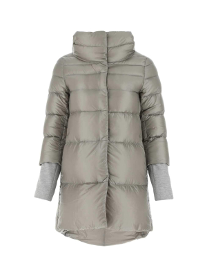 Herno Layered Padded Hooded Coat