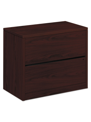 Hon 10500 Series Two-drawer Lateral File 36w X 20d X 29-1/2h Mahogany 10563nn